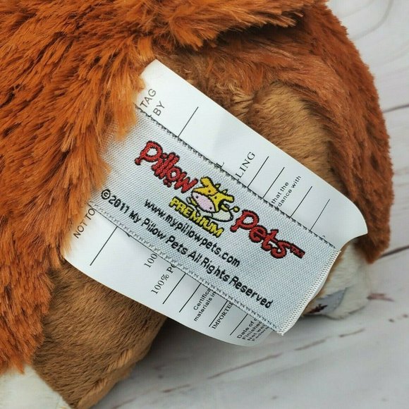 Authentic Pillow Pets Premium Light Brown Small - Picture 8 of 11